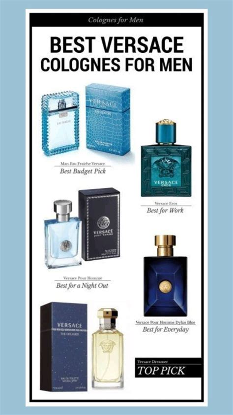 best versace perfume for man|compare versace cologne to other brands.